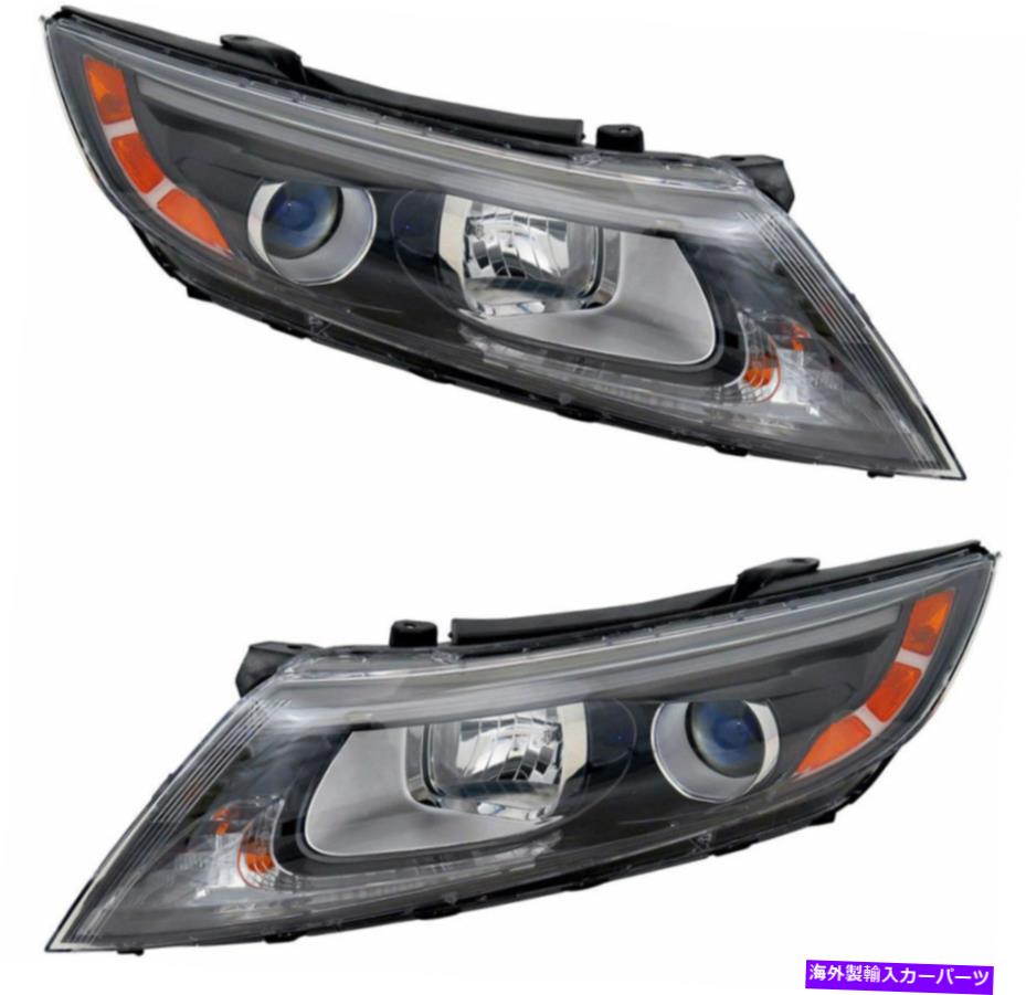 USヘッドライト 2014-2015 Optima KI2502175 KI2503175のための新しいDepo Halogen NSFヘッドライトセット New Depo Halogen NSF Headlight Set For 2014-2015 Optima KI2502175 KI2503175【並行輸入品】｜Us Custom Parts Shop USDM