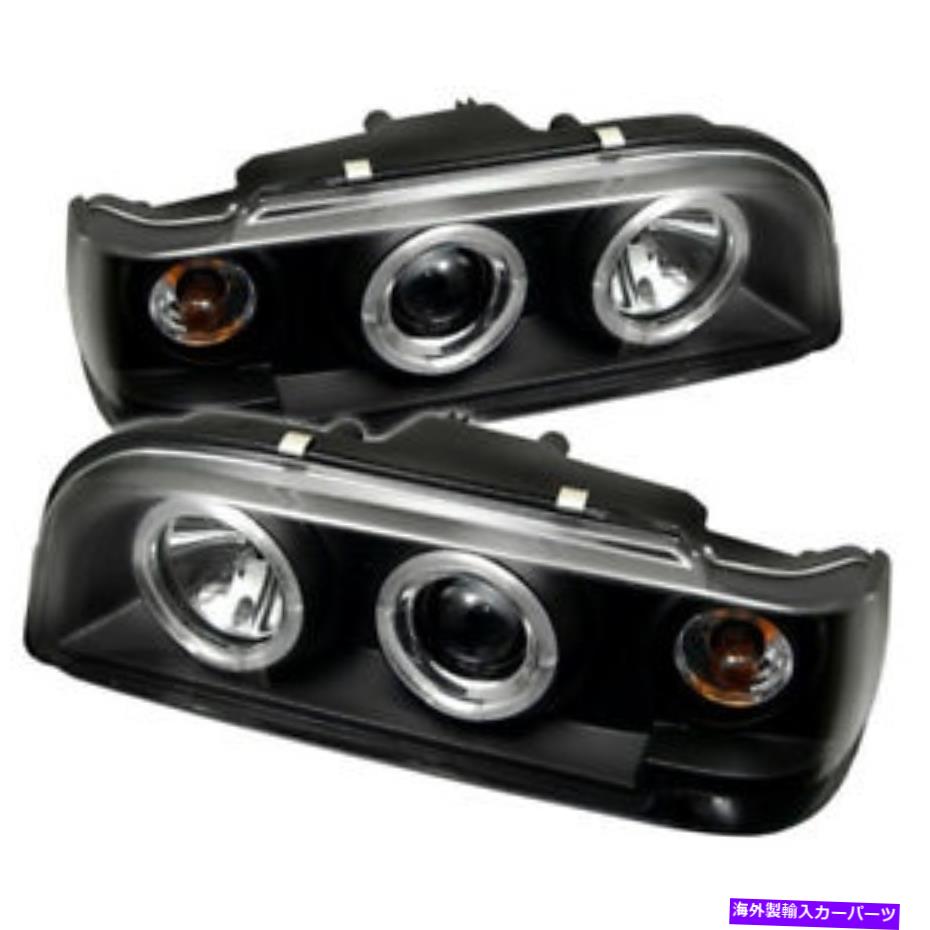 USヘッドライト Volvo 850 93-97 ProjectorヘッドライトLED HaloブラックHigh H1 Low H1 PR Spyder for Volvo 850 93-97 Projector Headlights LED Halo Black High H1 Low H1 PR【並行輸入品】