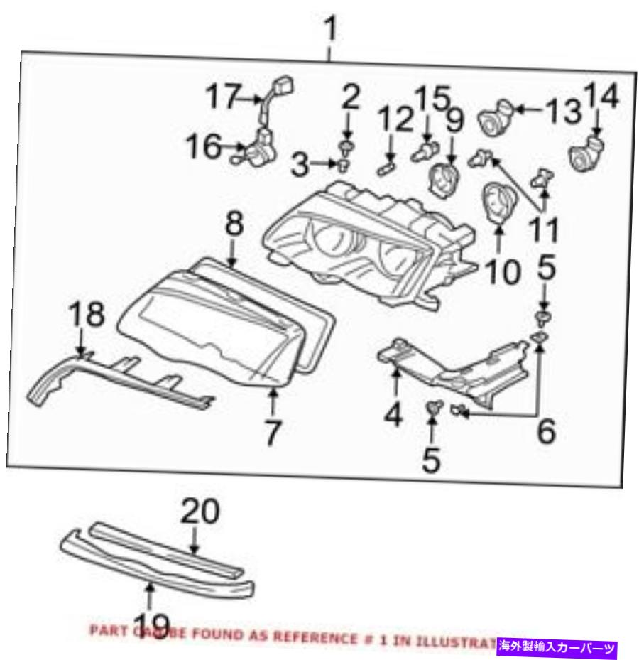 USヘッドライト BMWのための本物のOEMヘッドライト63126902754 Genuine OEM Headlight for BMW 63126902754【並行輸入品】|Us Custom Parts Shop USDM