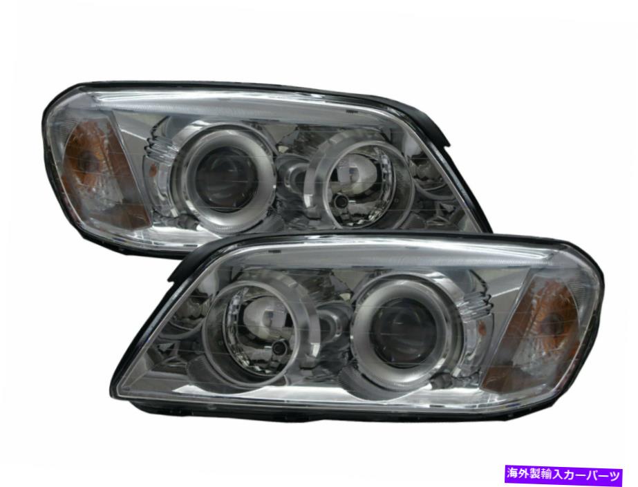 USヘッドライト Captiva 06-10 Chevrolet Chevy LHDのためのPre-FaceLift 5Dプロジェクターのヘッドライトクロム Captiva 06-10 PRE-FACELIFT 5D Projector Headlight Chrome for CHEVROLET CHEVY LHD【並行輸入品】