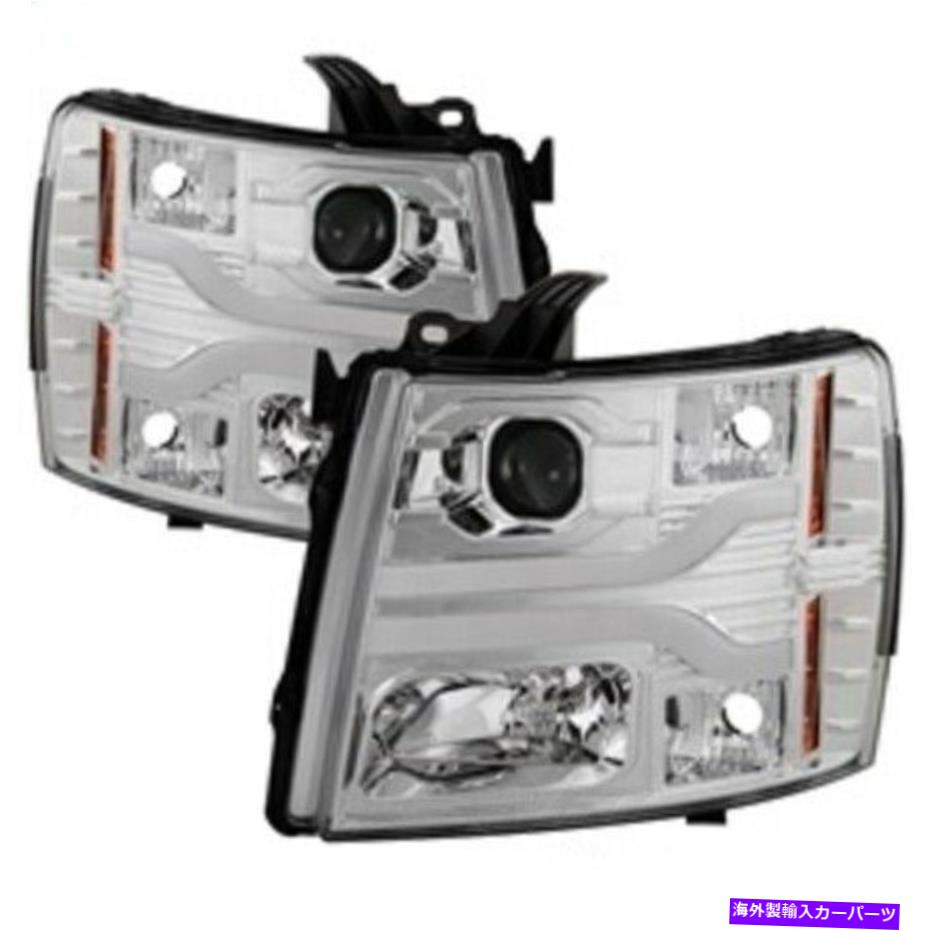 USヘッドライト ヘッドライトSET-DRL LEDプロジェクターヘッドライトSpyder Auto 5083616 Headlight Set-Drl Led Projector Headlights SPYDER AUTO 5083616【並行輸入品】