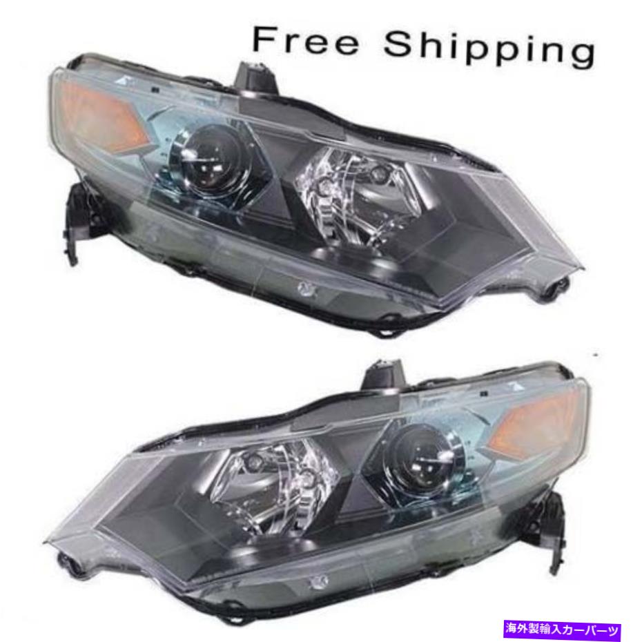USヘッドライト Honda Insight 2010-2011のハロゲンヘッドランプアセンブリセット Halogen Head Lamp Assembly Set of 2 LH & RH Side Fits Honda Insight 2010-2011【並行輸入品】｜Us Custom Parts Shop USDM