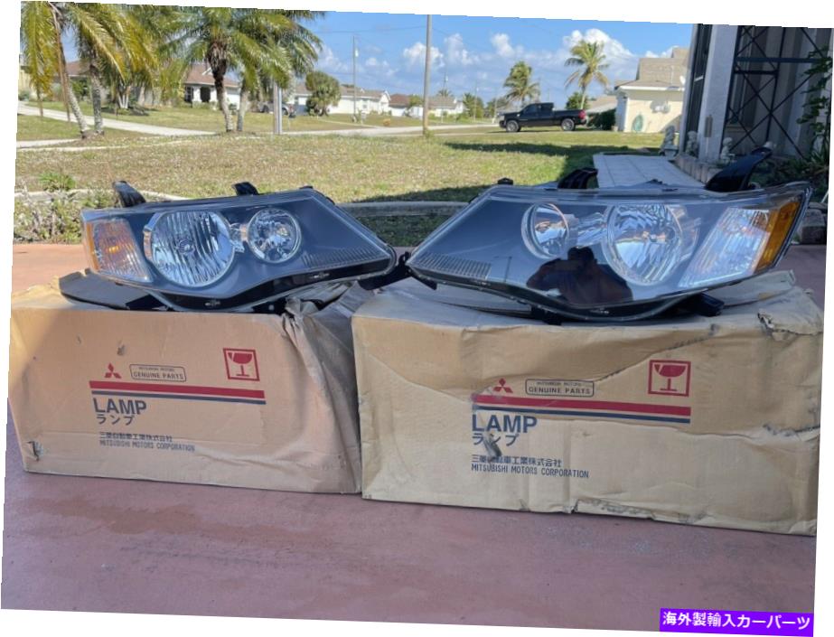 USヘッドライト 三菱アウトランダーヘッドライト Mitsubishi Outlander Headlights【並行輸入品】｜Us Custom Parts Shop USDM