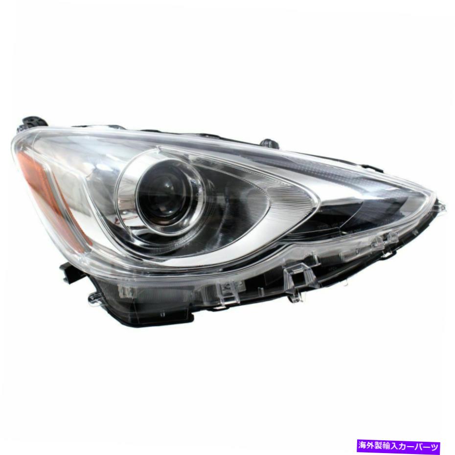 USヘッドライト トヨタプリウスC 2015-2017右乗客ヘッドライトヘッドライトフロントランプ新品 TOYOTA PRIUS C 2015-2017 RIGHT PASSENGER HEADLIGHT HEAD LIGHT FRONT LAMP NEW【並行輸入品】