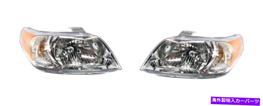 USヘッドライト 10-11シボレーAVEO5 GM2503354、GM2502354のためのドライバー＆旅客ヘッドライト Driver & Passenger Headlights for 10-11 Chevrolet Aveo5 GM2503354, GM2502354【並行輸入品】