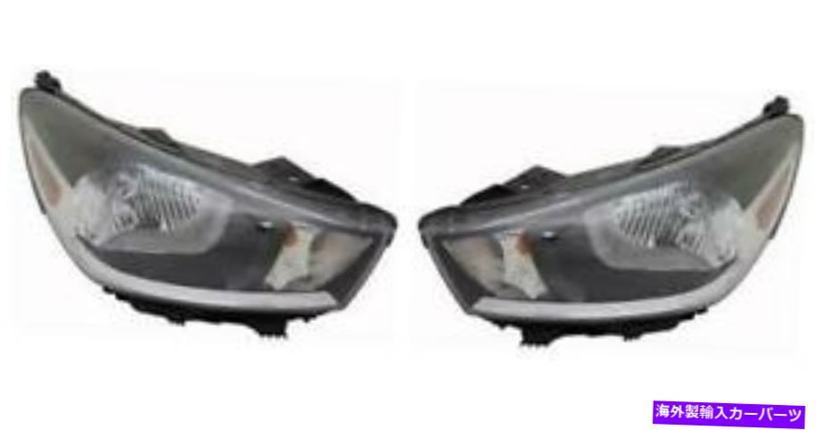 USヘッドライト 2018年のサイド/ペア - 2020キアリオヘッドライトアセンブリ - 左/右 SIDE/PAIR for 2018 - 2020 Kia Rio Headlight Assembly - Left/Right【並行輸入品】
