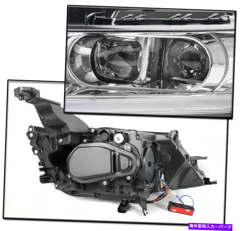 USヘッドライト 2015-2019 Chevy Impala LEDチューブクロムプロジェクターヘッドライトW /バンパーDRLランプ FOR 2015-2019 CHEVY IMPALA LED TUBE CHROME PROJECTOR HEADLIGHT W/BUMPER DRL LAMP【並行輸入品】|Us Custom Parts Shop USDM