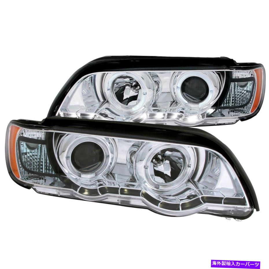USヘッドライト ANZO USA 121397プロジェクターヘッドライトセットW / Haloフィット00-03 x 5 Anzo USA 121397 Projector Headlight Set w/Halo Fits 00-03 X5【並行輸入品】|Us Custom Parts Shop USDM