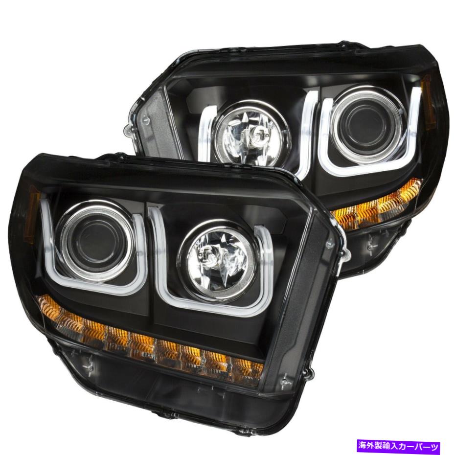 USヘッドライト フィット14-19 Tundra：プロジェクターヘッドライトセットAnzo USA 111318 Fits 14-19 Tundra: Projector Headlight Set Anzo USA 111318【並行輸入品】｜Us Custom Parts Shop USDM