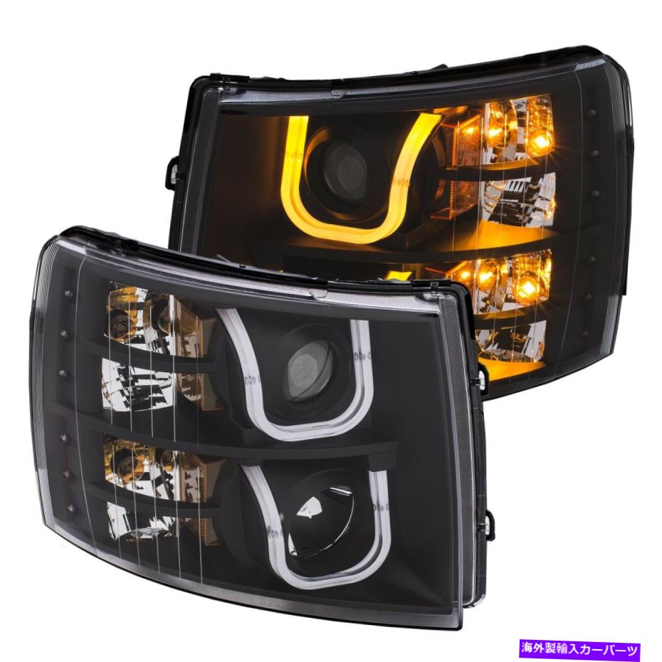 USヘッドライト ANZO USA 111384プロジェクターヘッドライトセットW / U-BARスイッチバック Anzo USA 111384 Projector Headlight Set w/U-Bar Switchback【並行輸入品】｜Us Custom Parts Shop USDM