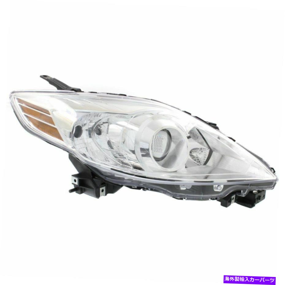 USヘッドライト Bulbのない2008-2010マツダ5 GTの旅客側のヘッドライト Headlight For 2008-2010 Mazda 5 GT Passenger Side Without Bulb(s) CAPA【並行輸入品】