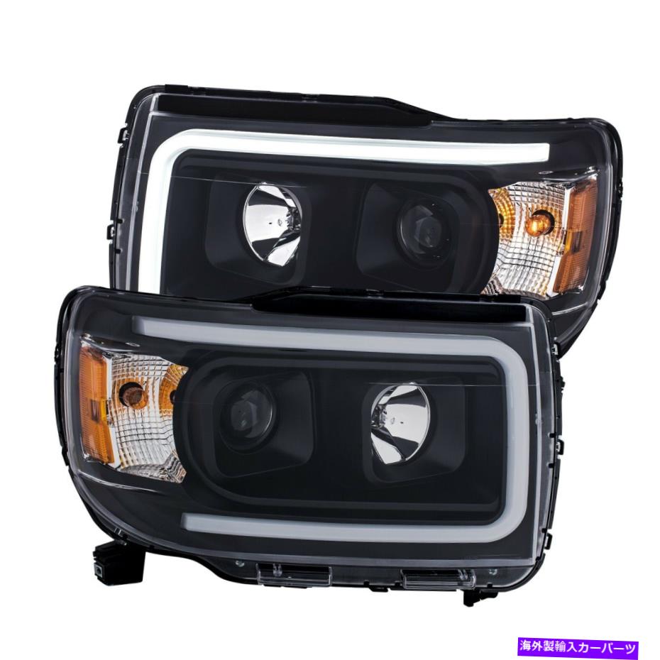 USヘッドライト Anzo USA 111381プロジェクターヘッドライトセット15~19キャニオン Anzo USA 111381 Projector Headlight Set Fits 15-19 Canyon【並行輸入品】