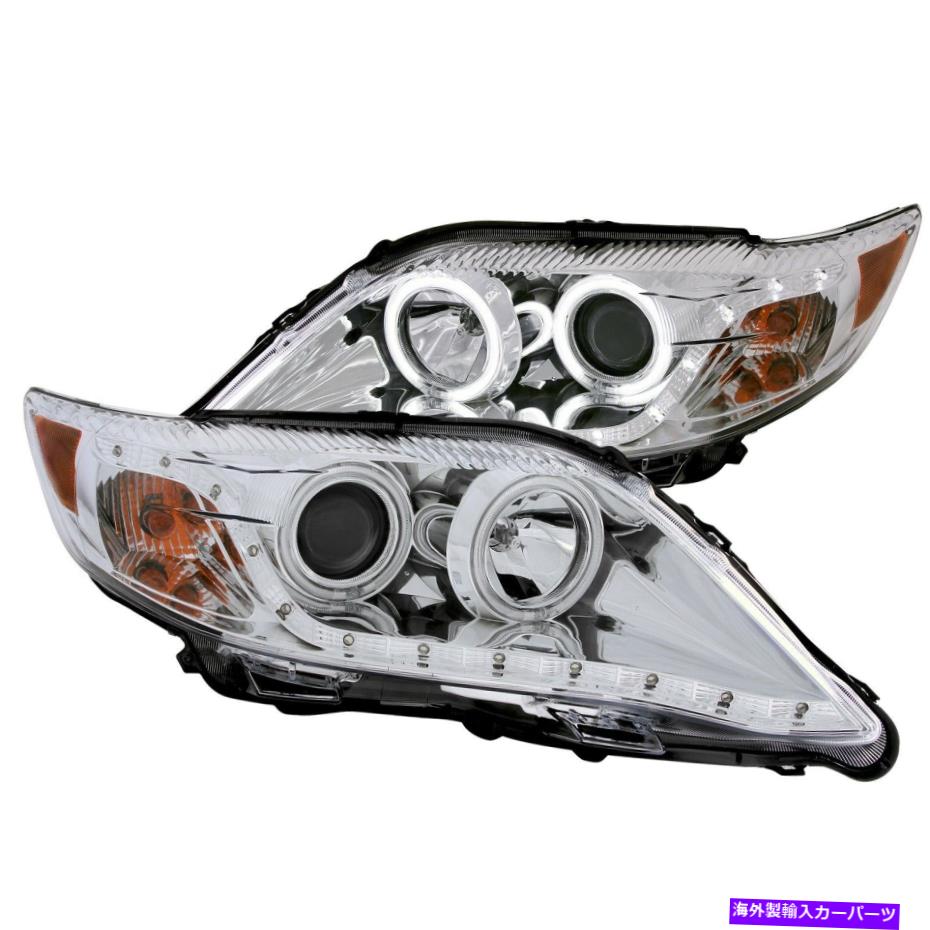 USヘッドライト 10-11カムリ:プロジェクターヘッドライトセットW / Halo Anzo USA 121441 Fits 10-11 Camry: Projector Headlight Set w/Halo Anzo USA 121441【並行輸入品】|Us Custom Parts Shop USDM
