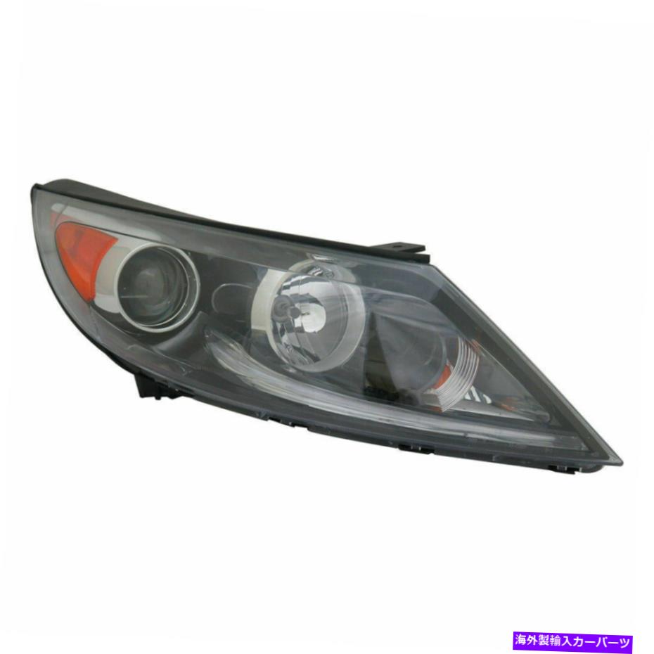 USヘッドライト Sportage 2013 2014 2015 2014 2014 2014 2014年のヘッドライトW / LED右乗客 FIT FOR SPORTAGE 2013 2014 2015 2016 HEADLIGHT W/LED RIGHT PASSENGER【並行輸入品】