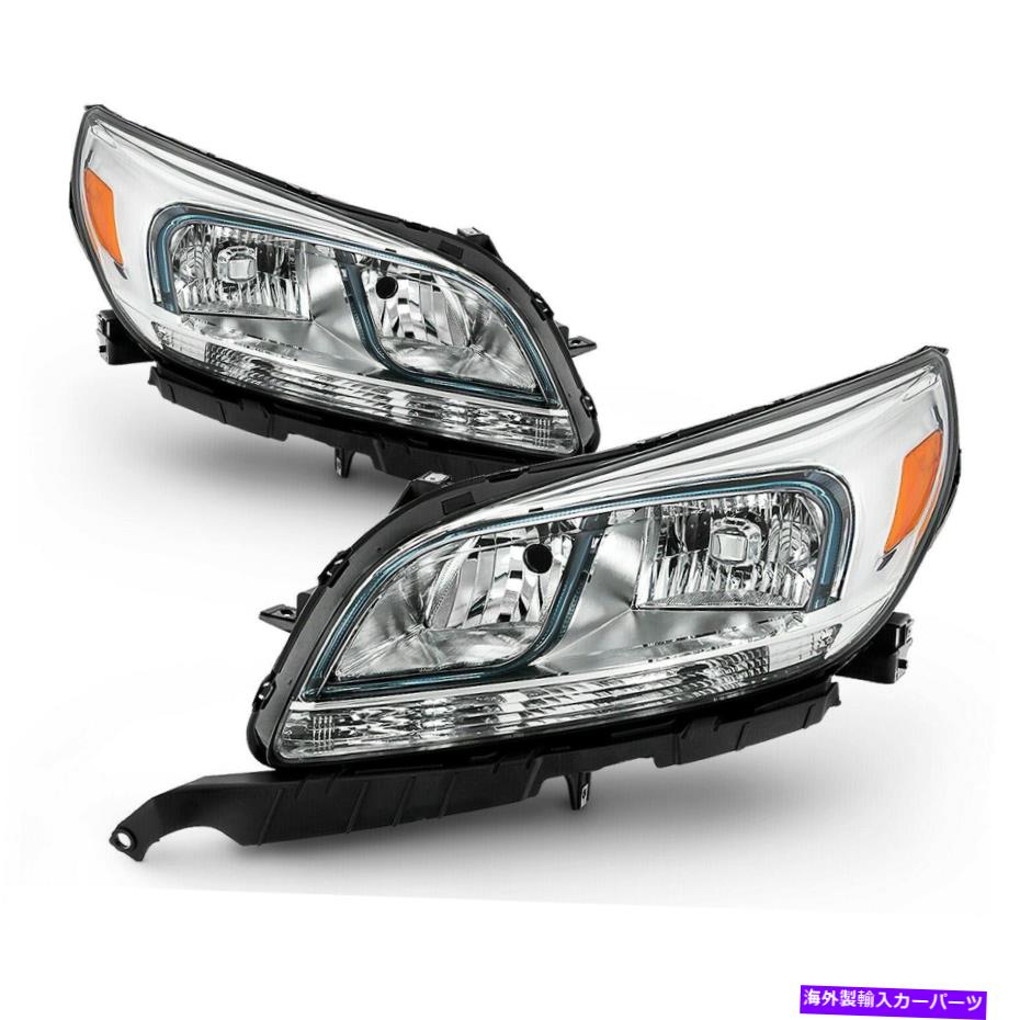 USヘッドライト 13-15 Chevy Malibu LS 16 LIMITED LSヘッドライト交換左右セット 13-15 Chevy Malibu LS 16 Limited LS Headlights Replacement Left + Right Set【並行輸入品】