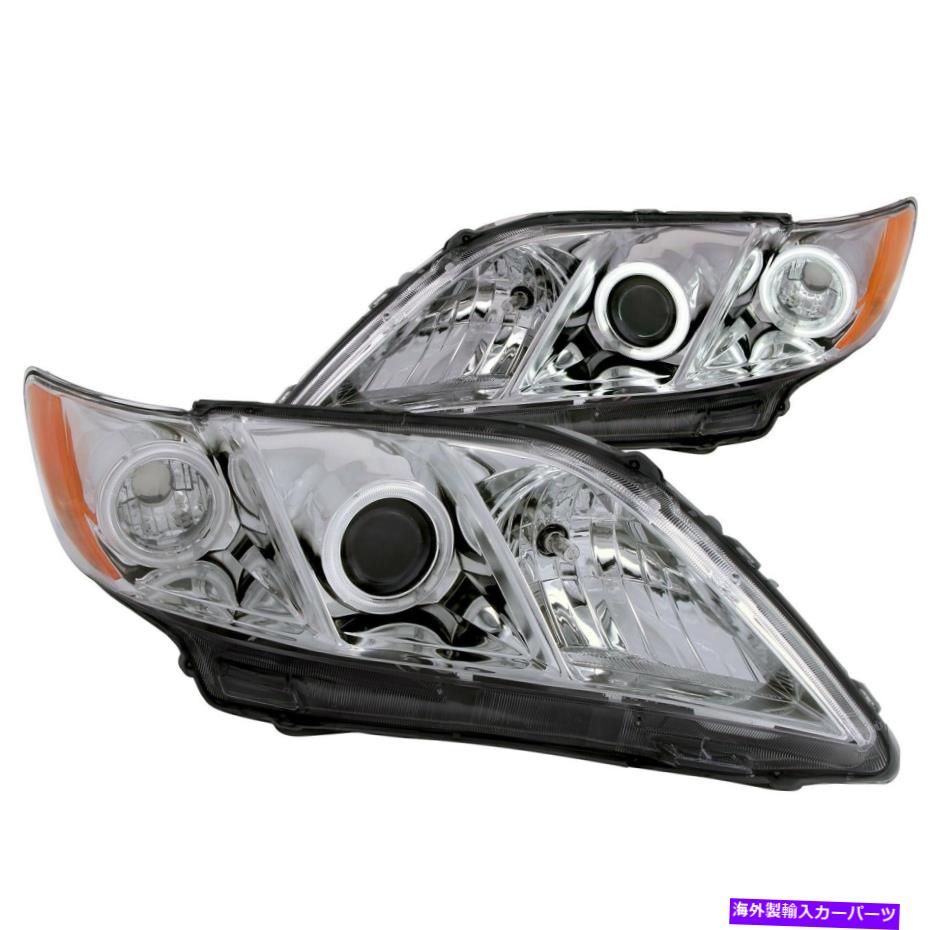 USヘッドライト Anzo USA 121180プロジェクターヘッドライトセットW / Haloフィット07-09カムリ Anzo USA 121180 Projector Headlight Set w/Halo Fits 07-09 Camry【並行輸入品】|Us Custom Parts Shop USDM