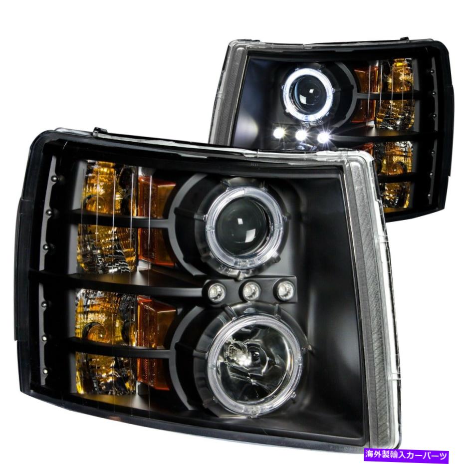 USヘッドライト Anzo USA 111107プロジェクターヘッドライトSET W / HALO Anzo USA 111107 Projector Headlight Set w/Halo【並行輸入品】｜Us Custom Parts Shop USDM