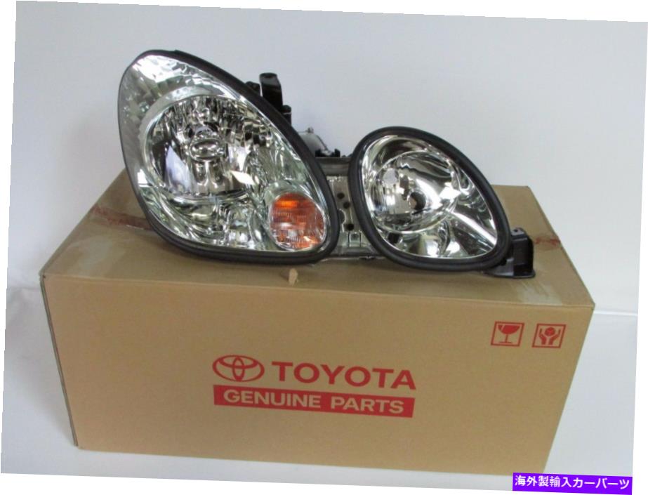 USヘッドライト 新しい本物のLexus GS300 GS400 430 RHサイドHID緑色の色合いヘッドライト81130-3A740 NEW GENUINE LEXUS GS300 GS400 430 RH SIDE HID GREEN TINT HEADLIGHT 81130-3A740【並行輸入品】