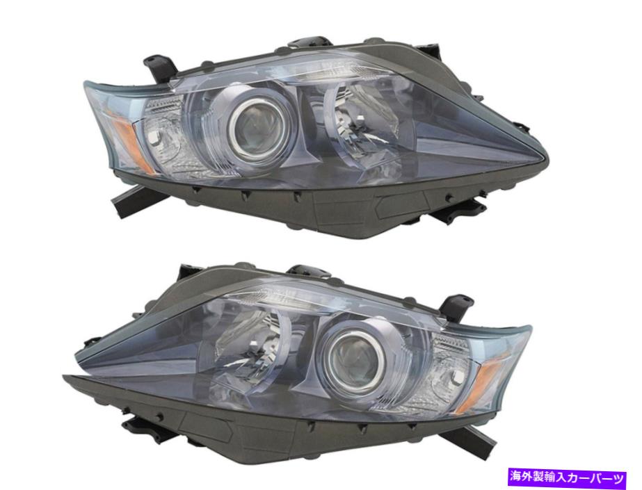 USヘッドライト ヘッドライト2010年 - 2012 RX450H SUVドライバ旅客ペアセット Headlights Replacement for 2010 - 2012 RX450h SUV Driver Passenger Pair Set【並行輸入品】｜Us Custom Parts Shop USDM