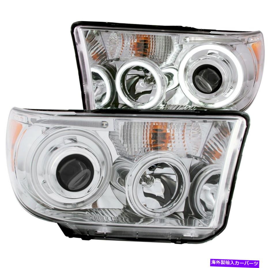 USヘッドライト Anzo USA 111173プロジェクターヘッドライトセットW / Haloフィット07-15 Sequoia Tundra Anzo USA 111173 Projector Headlight Set w/Halo Fits 07-15 Sequoia Tundra【並行輸入品】|Us Custom Parts Shop USDM