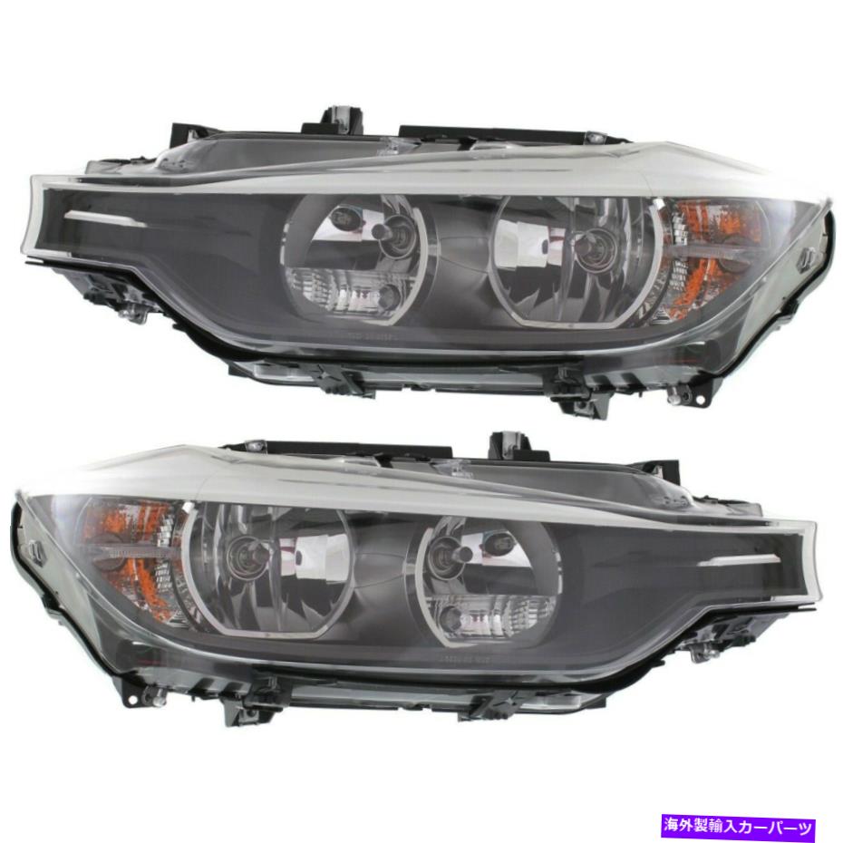 USヘッドライト ヘッドライトランプ320 320 328セダンLH＆RH BMW BM2503169、BM2502169の左右 Headlight Lamp Left-and-Right for 320 328 Sedan LH & RH BMW BM2503169, BM2502169【並行輸入品】