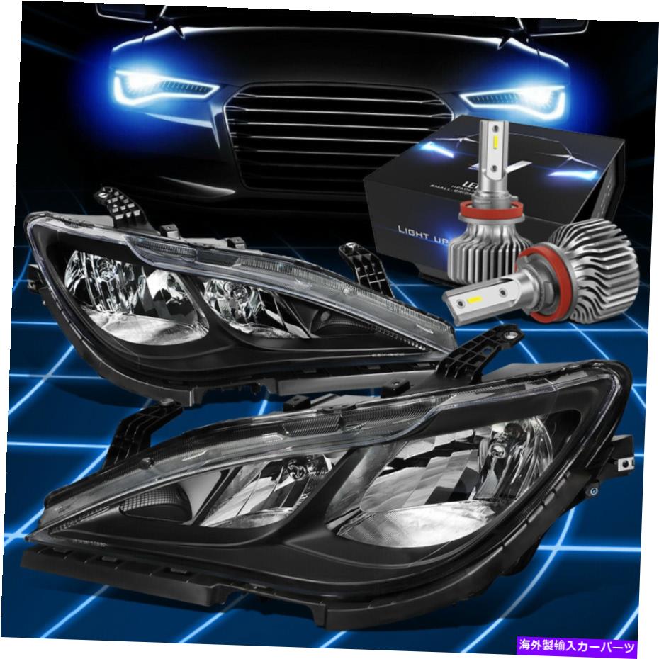 USヘッドライト フィット2017-2020 Chrysler Pacifica OEスタイルのヘッドライトW / LEDキットスリムスタイルブラック Fit 2017-2020 Chrysler Pacifica OE Style Headlights W/LED Kit Slim Style Black【並行輸入品】|Us Custom Parts Shop USDM