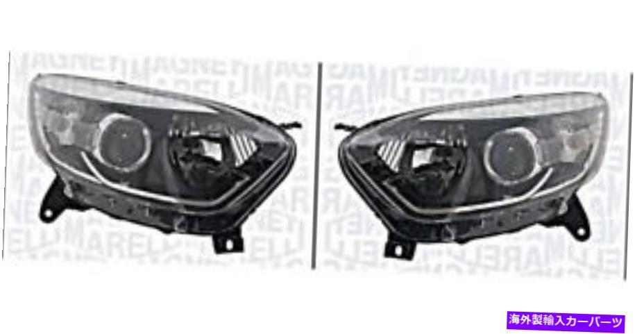 USヘッドライト Rebault Captur 260103166R 260600698R Magneti Marelliのヘッドライトペア Headlight Pair For RENAULT Captur 260103166R 260600698R MAGNETI MARELLI【並行輸入品】