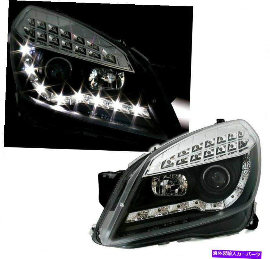 USヘッドライト Hovedlyskastere LED DRL SE Etter Opel Astra H 04-10日光ブラックFRE LPOP52WN Hovedlyskastere LED DRL Se etter Opel ASTRA H 04-10 Daylight Black Fre LPOP52WN【並行輸入品】