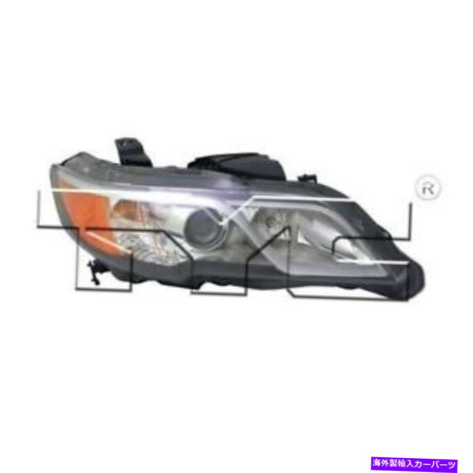 USヘッドライト Headlight 2015 RDXニューカーパAM ASS在庫権利 Headlight Fits 2015 Rdx New CAPA AM Assy In Stock Premium Right【並行輸入品】｜Us Custom Parts Shop USDM