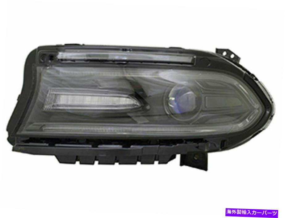 USヘッドライト 2016-2019 Dodge Charger Headlightアセンブリを左 - 運転席側25385BS 2017 For 2016-2019 Dodge Charger Headlight Assembly Left - Driver Side 25385BS 2017【並行輸入品】