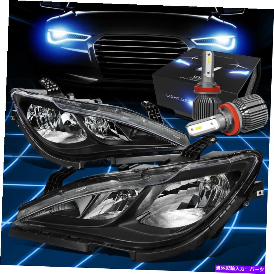 USヘッドライト フィット2017-2020 Chrysler Pacifica OEスタイルのヘッドライトW / LEDキット+クールファンブラック Fit 2017-2020 Chrysler Pacifica OE Style Headlights W/LED Kit+Cool Fan Black【並行輸入品】|Us Custom Parts Shop USDM
