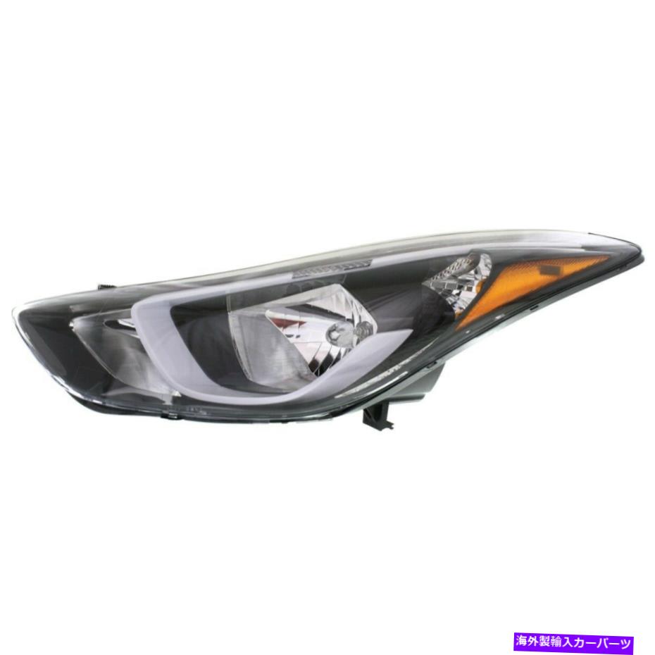 USヘッドライト ヘッドライトランプ左側のドライバーLHセダンElantra HY2502187 921013Y500 Headlight Lamp Left Hand Side Driver LH Sedan for Elantra HY2502187 921013Y500【並行輸入品】|Us Custom Parts Shop USDM