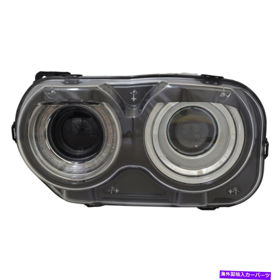 USヘッドライト ヘッドライトアセンブリ - CAPA認証済み左TYCフィット15~20ドッジチャレンジャー Headlight Assembly-Capa Certified Left TYC fits 15-20 Dodge Challenger【並行輸入品】