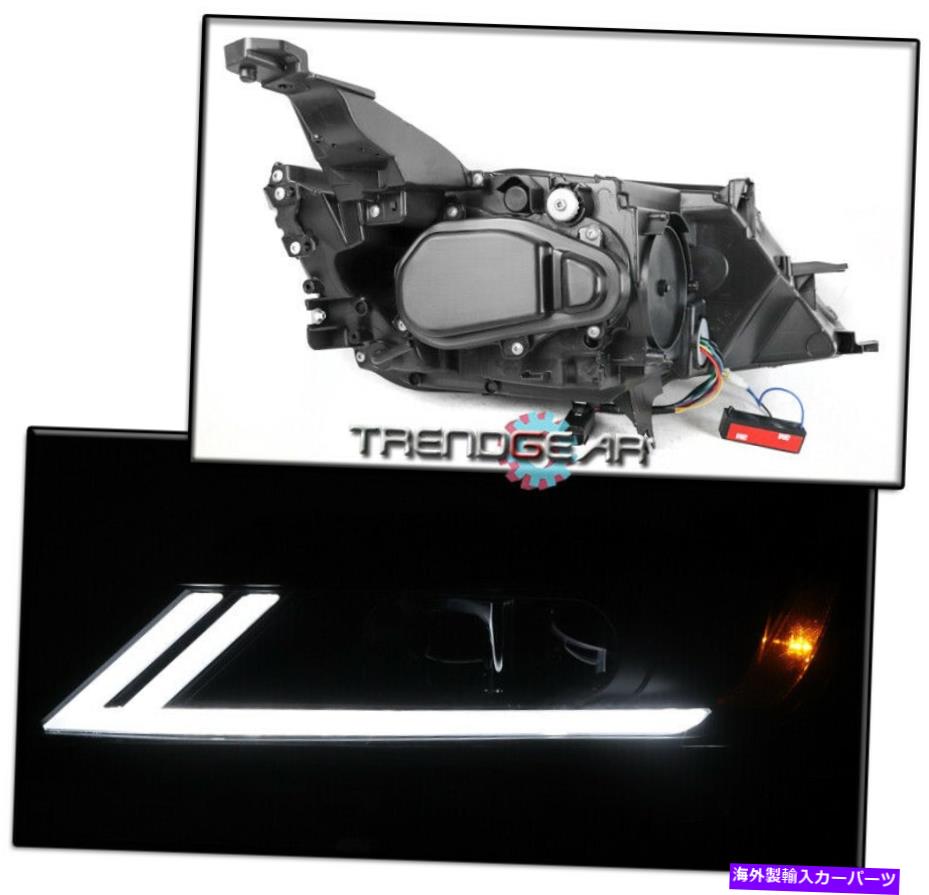 USヘッドライト 2015-2019 Chevy Impala LEDチューブブラックプロジェクターヘッドライトランプW / DRL信号 FOR 2015-2019 CHEVY IMPALA LED TUBE BLACK PROJECTOR HEADLIGHTS LAMP W/DRL SIGNAL【並行輸入品】｜Us Custom Parts Shop USDM