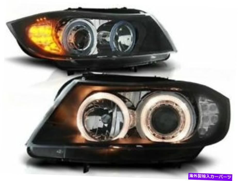 USヘッドライト BMW E90 / E91 2005 2006 2007 2007 2008 Angel Eyes LPBM90ヘッドライトLEDインジケータ BMW E90/E91 2005 2006 2007 2008 ANGEL EYES LPBM90 HEADLIGHTS LED INDICATOR【並行輸入品】