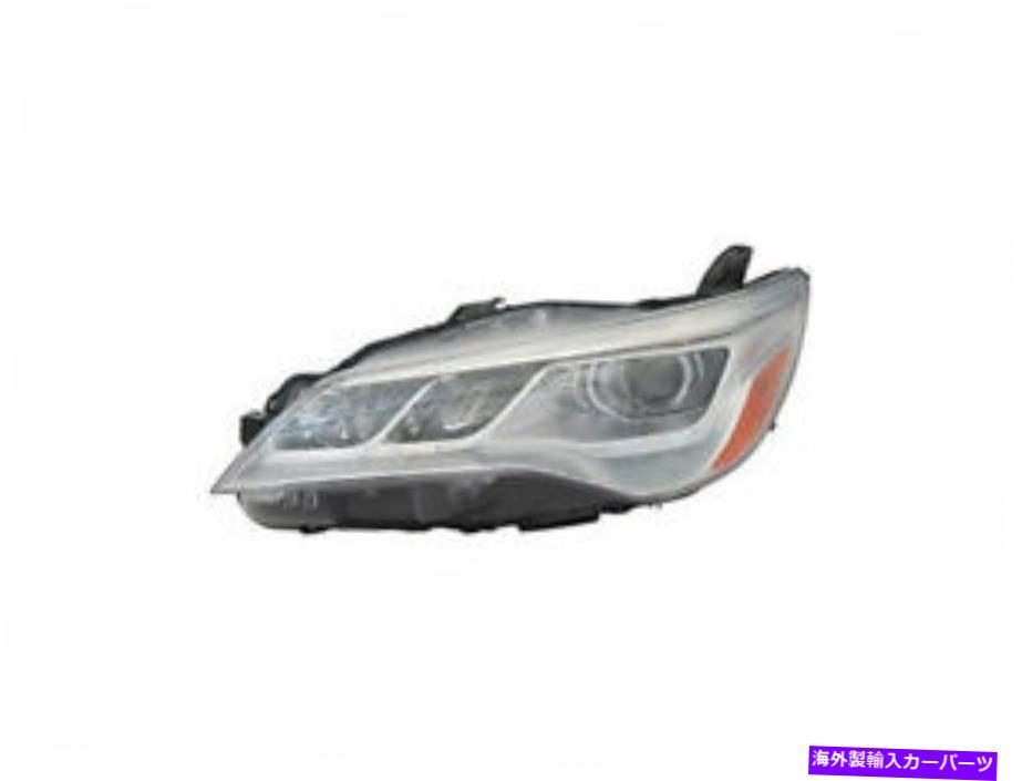 USヘッドライト LEFT - TOYOTA CAMRY 2015 2016 2017用のドライバ側ヘッドライトアセンブリ5CMK63 Left - Driver Side Headlight Assembly 5CMK63 for Toyota Camry 2015 2016 2017【並行輸入品】