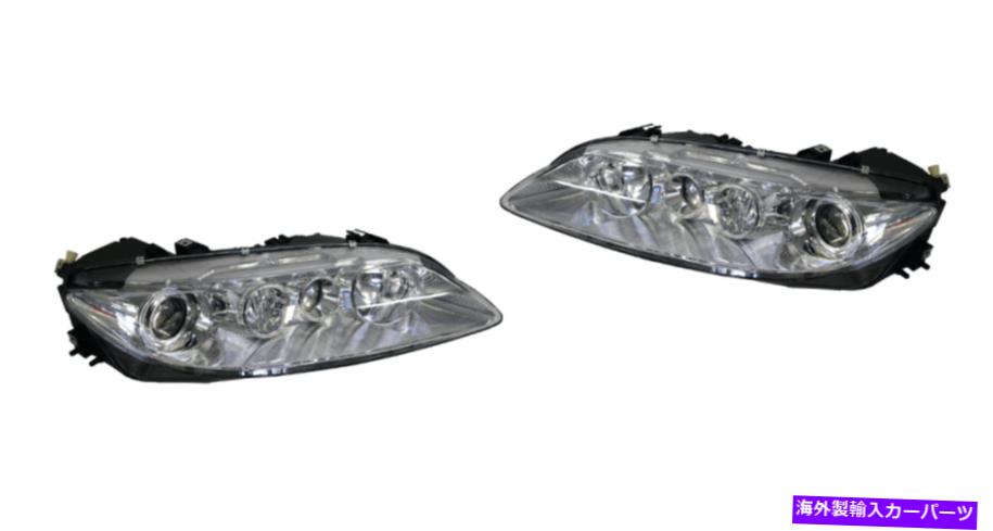 USヘッドライト ヘッドライト左右一対のためにマツダ6 GG（2002年から2005年） Headlights Pair Left and Right For Mazda 6 GG (2002-2005)【並行輸入品】