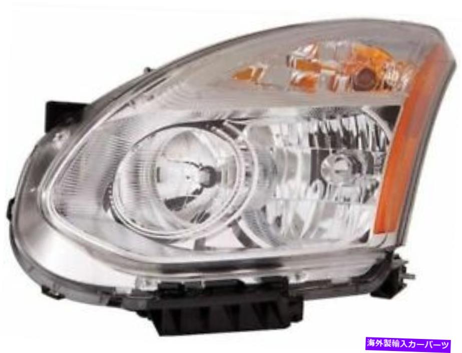 USヘッドライト 左 - 運転席側ヘッドライトアセンブリ2Zky27 2009年2月2010年 Left - Driver Side Headlight Assembly 2ZKY27 for Nissan Rogue 2009 2010【並行輸入品】