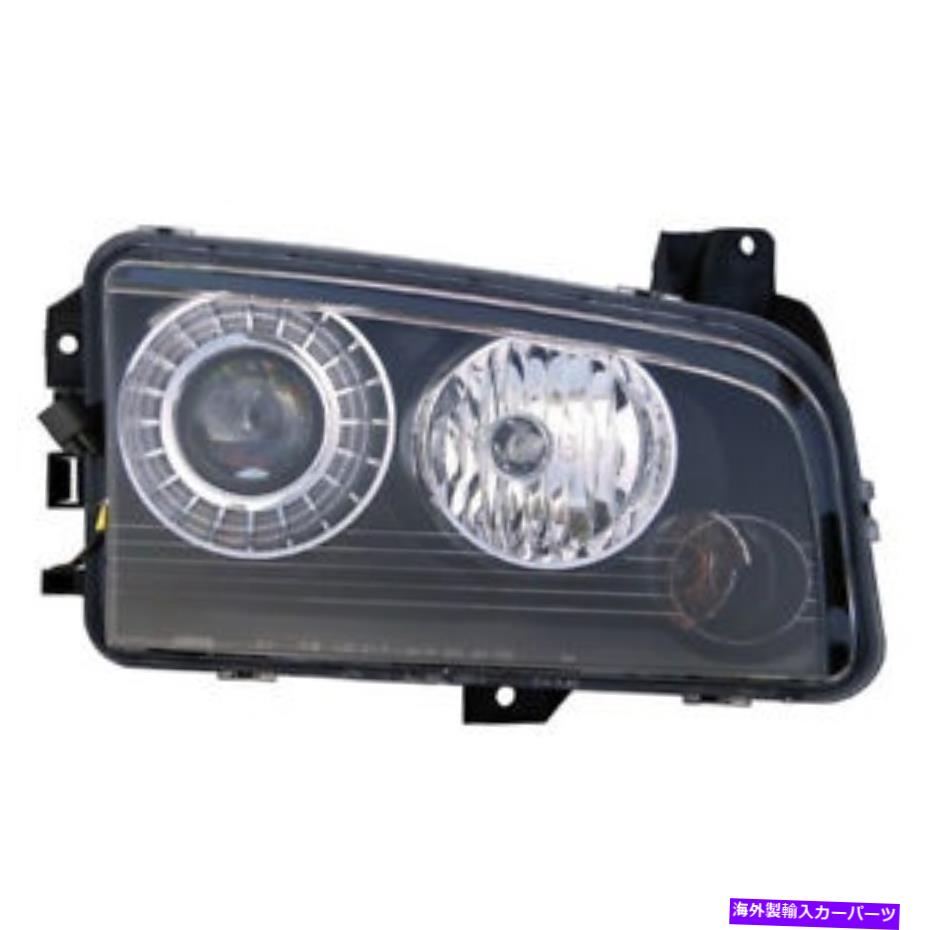 USヘッドライト 08-10充電器HIDヘッドライトヘッドランプフロントヘッドライトランプ右助手席側 08-10 Charger HID Headlight Headlamp Front Head Light Lamp Right Passenger Side【並行輸入品】｜Us Custom Parts Shop USDM