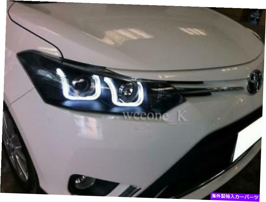 USヘッドライト Headlights Lamps Projector for Toyota Yaris Vios Sedan 2013 2014 2014 2015 2015 2015 HEADLIGHTS LAMPS PROJECTOR FOR TOYOTA YARIS VIOS SEDAN 2013 2014 2015 2016【並行輸入品】