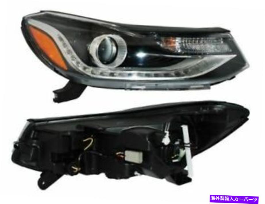 USヘッドライト ヘッドライトランプLED旅客サイドRH W /プロジェクターフィットシボレトランプ2017-2019 HEADLIGHT LAMP LED PASSENGER SIDE RH W/PROJECTOR FITS CHEVROLET TRAX 2017-2019【並行輸入品】