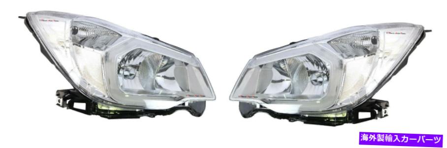 USヘッドライト *新*ヘッドライトヘッドライトランプ（HID）SUBARU FORESTER S4 2013-16016ペアL + R *NEW* HEADLIGHT HEAD LIGHT LAMP (HID) for SUBARU FORESTER S4 2013- 2016 PAIR L+R【並行輸入品】