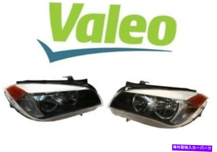 USヘッドライト BMW E84 X 1 2013-2015用の左右のハロゲンヘッドライトアセンブリのValeoセット Valeo Set of Left and Right Halogen Headlight Assembly for BMW E84 X1 2013-2015【並行輸入品】