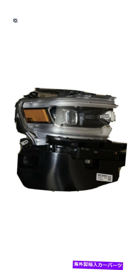 USヘッドライト 2019 2020ドッジRAM 1500ヘッドライト旅客サイドOEM LEDヘッドランプ 2019 2020 Dodge Ram 1500 Headlight PASSENGER SIDE OEM LED Headlamp【並行輸入品】
