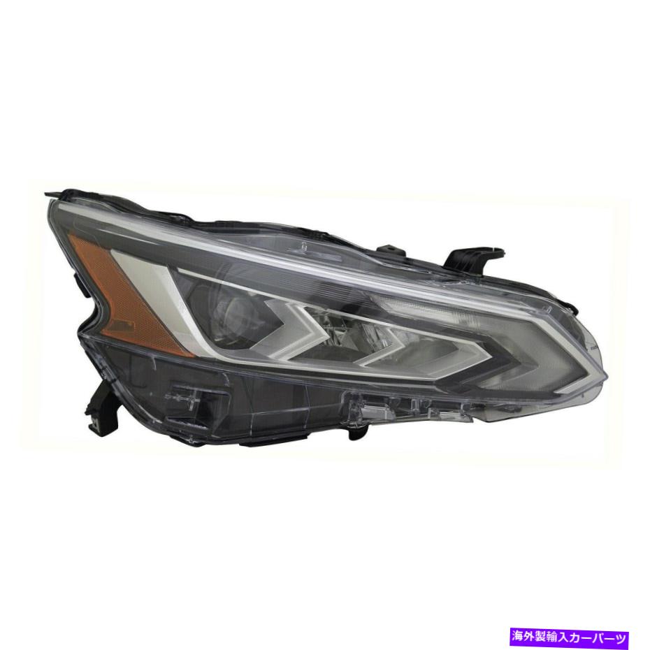 USヘッドライト 金曜日Altima 2019 2020右乗客LEDヘッドライトヘッドライトランプ fit NISSAN ALTIMA 2019 2020 RIGHT PASSENGER LED HEADLIGHT HEAD LIGHT LAMP【並行輸入品】