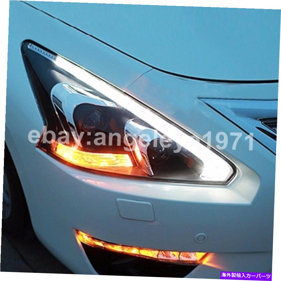 USヘッドライト 日産アルティマLEDフロントランプLEDヘッドライトTLZの2013年から2015年TEANA 2013 to 2015 Year Teana For Nissan Altima LED Front Lamps LED Head Lights TLZ【並行輸入品】|Us Custom Parts Shop USDM