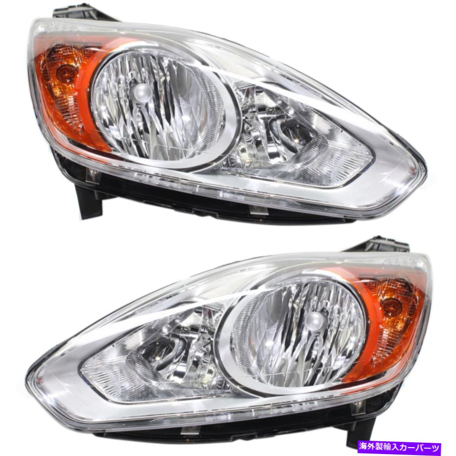 USヘッドライト 2013年2014年2015年2014年2014年2014年2014年2014年のFord C-Max 2PC Headlight Set For 2013 2014 2015 2016 Ford C-Max Left and Right With Bulb 2Pc【並行輸入品】