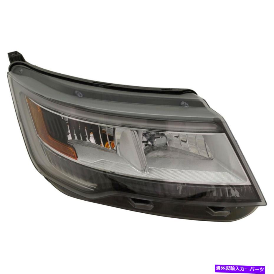 USヘッドライト 2016-2018 Ford Explorer Limited Platinum XLT旅客サイドのヘッドライト Headlight For 2016-2018 Ford Explorer Limited Platinum XLT Passenger Side【並行輸入品】