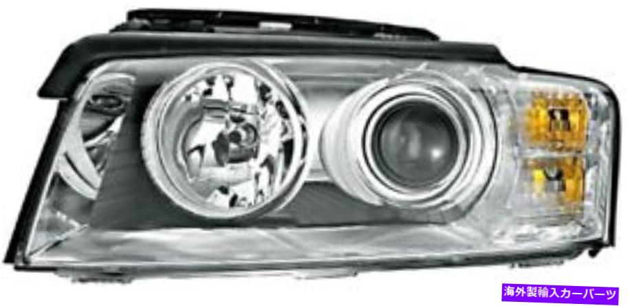USヘッドライト HELLA AUDI A8 4E D3 2002-2005 Bi-Xenonヘッドライトフロントランプ左 HELLA AUDI A8 4E D3 2002-2005 Bi-Xenon Headlight Front Lamp LEFT【並行輸入品】