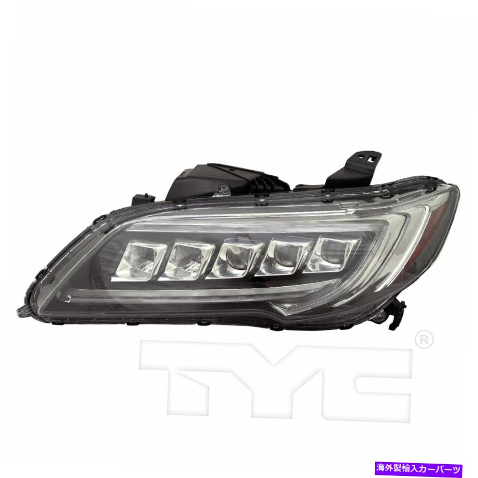 USヘッドライト 左ドライバーLEDヘッドライトヘッドライトフロントランプW /球根を収める左のドライバLED 2016-2018 FITS ACURA RDX 2016-2018 LEFT DRIVER LED HEADLIGHT HEAD LIGHT FRONT LAMP W/BULBS【並行輸入品】